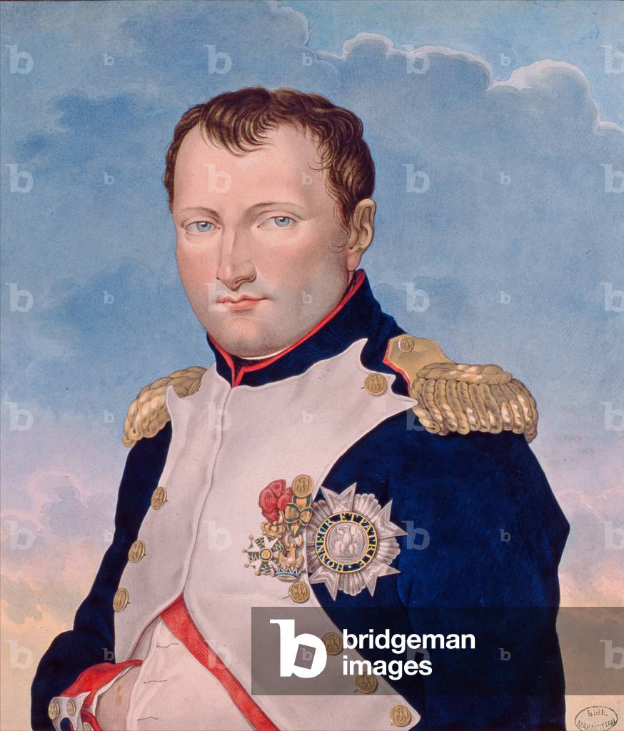 Napoleon I (gouache on paper)