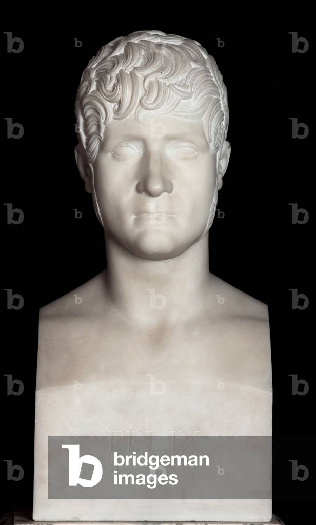 Bust of Felix Baciocchi (marble)
