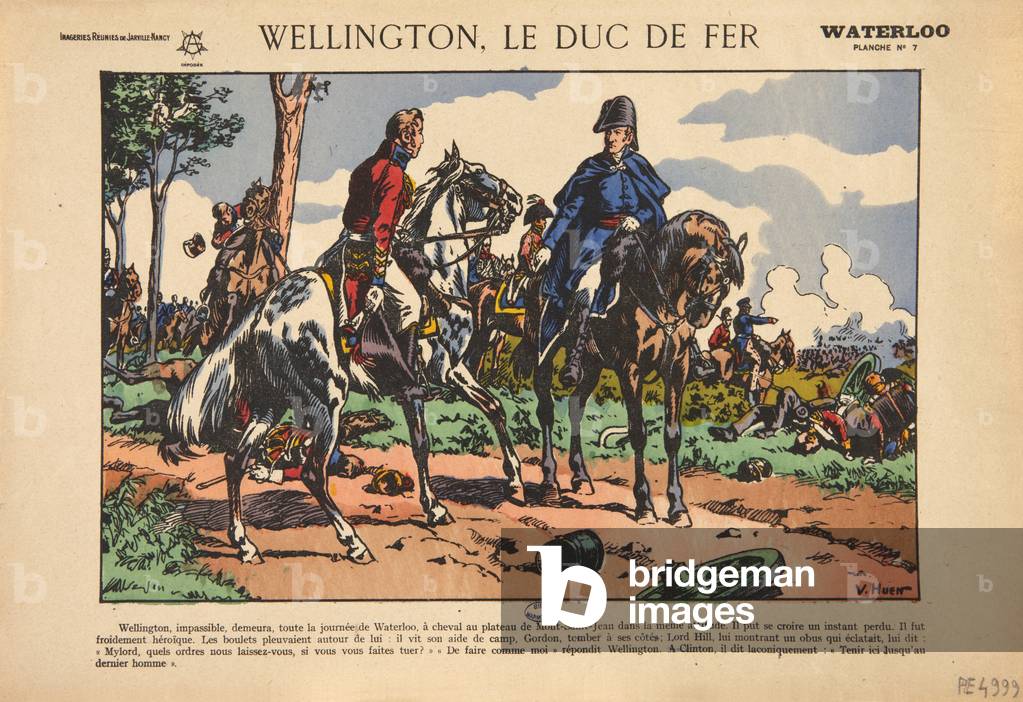 Wellington, the Iron Duke, c.1920 (colour litho)