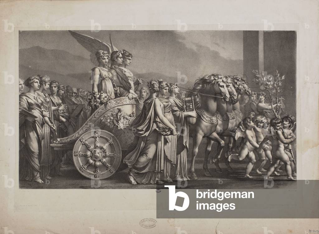 The Triumph of Bonaparte, or Peace (litho)
