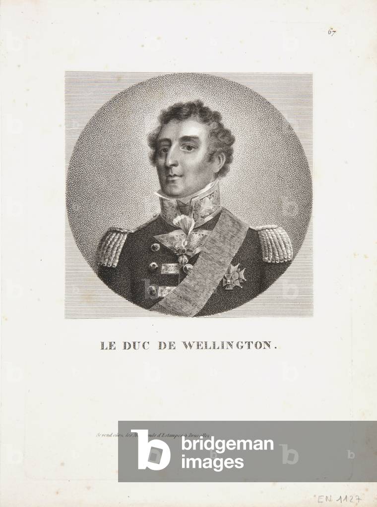 The Duke of Wellington, 1814 (engraving)