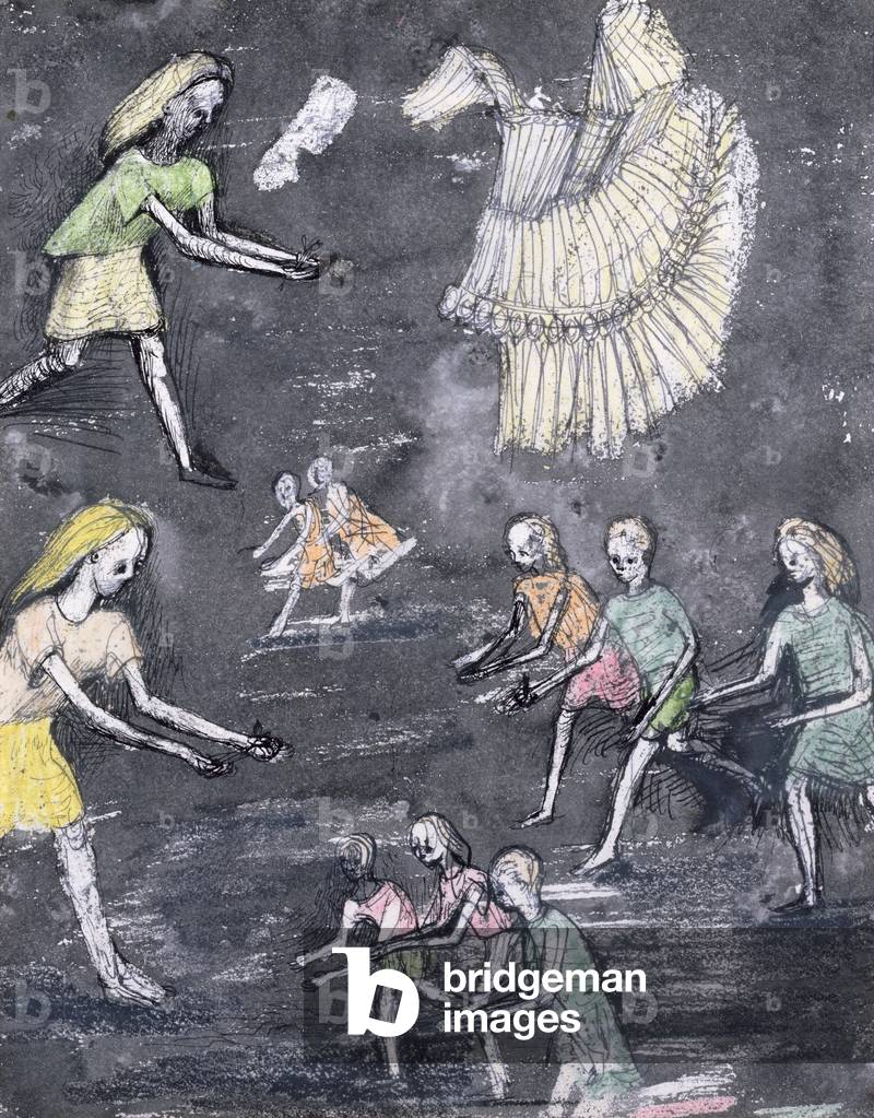 Book Illustration for Sir Herbert Read, 1945 (w/c)