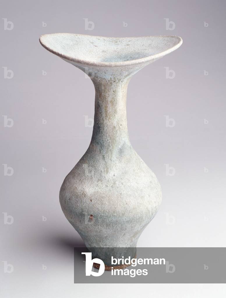 A stoneware vase, c.1970 (ceramic)
