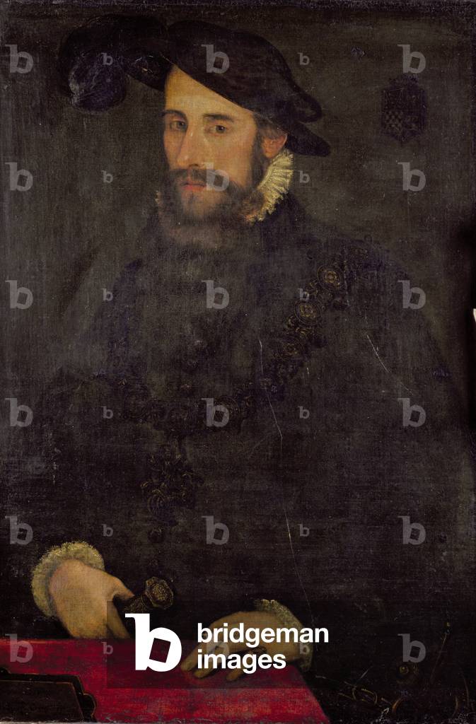 Portrait of Edward Seymour, Duke of Somerset and Lord Protector (c.1500-52) (oil on canvas)