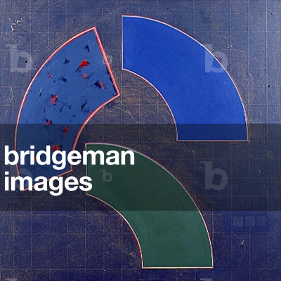 Three Arc Segments, 1977 (acrylic on board)