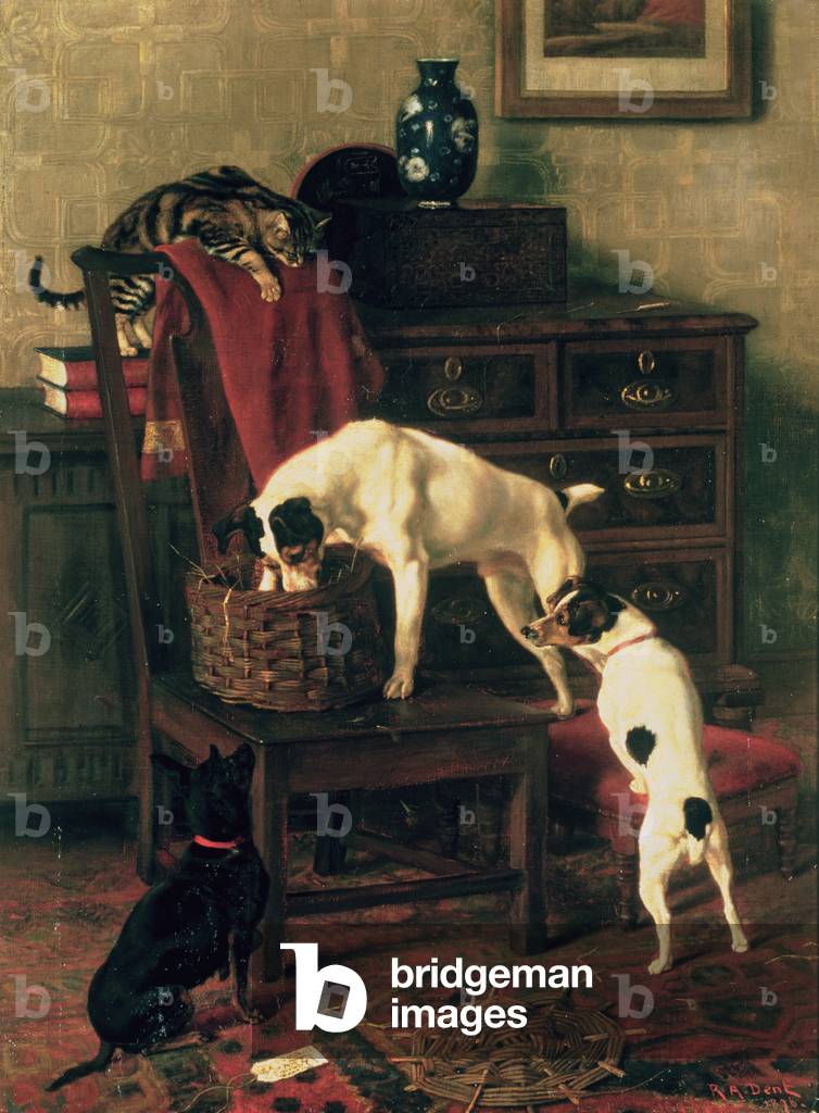 A Discreet Inquiry:  Don't Disturb me at the Royal Academy, 1896
