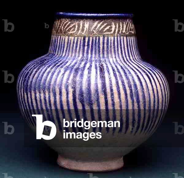 Jar, Persia, 13th century (underglaze painted earthenware)