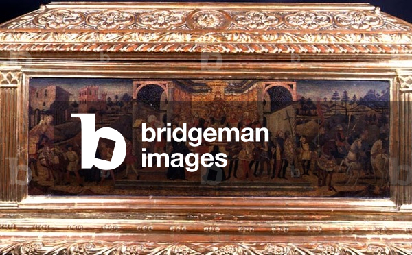 The Continence of Scipio, side panel from a cassone, c.1460-65 (tempera on panel) (see 76870)