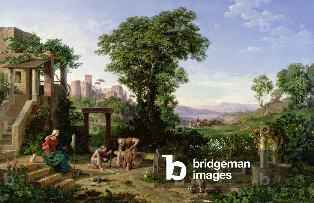Christ the Carpenter, 1860