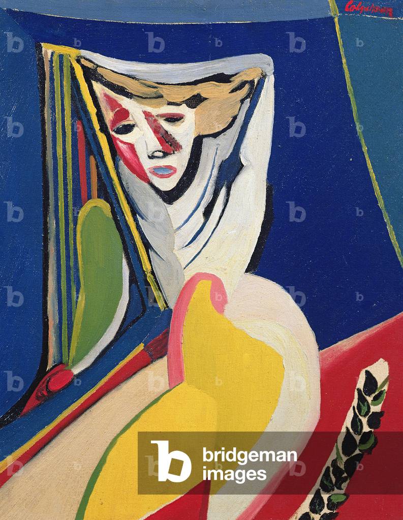 Nude (oil on canvas)