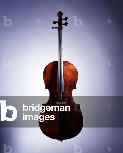 Cello, made by Matteo Goffriller, Venice (recto) (for verso see 115792)