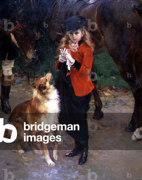 Detail of The Young Horsewoman
