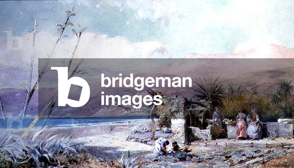 The Old Spanish Well, 1881 (w/c)