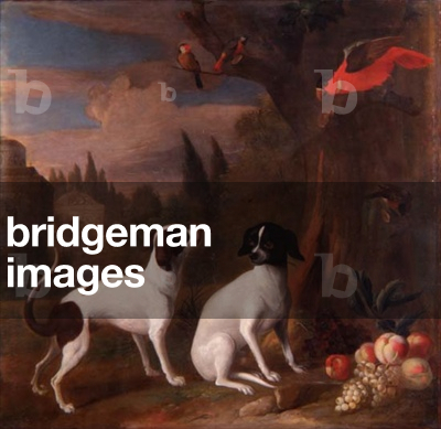 Two Dogs in a Landscape