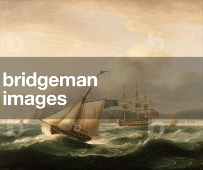 A Two-Decker Anchored in Torbay Harbour, with a Cutter in the Foreground, 1824