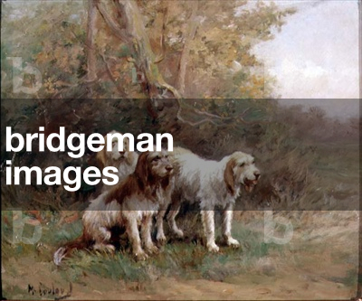 Otterhounds in a Landscape