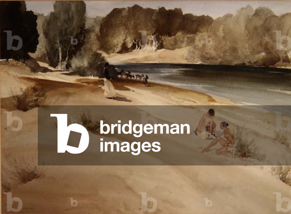 The Bathers (w/c)