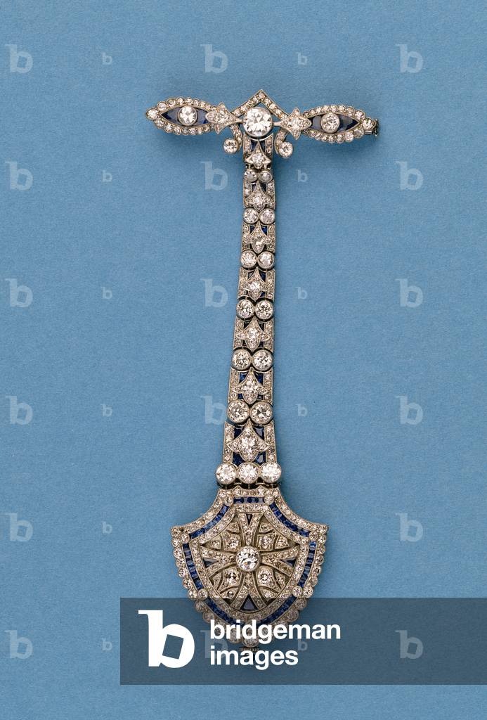 Fob watch (sapphire and diamond)