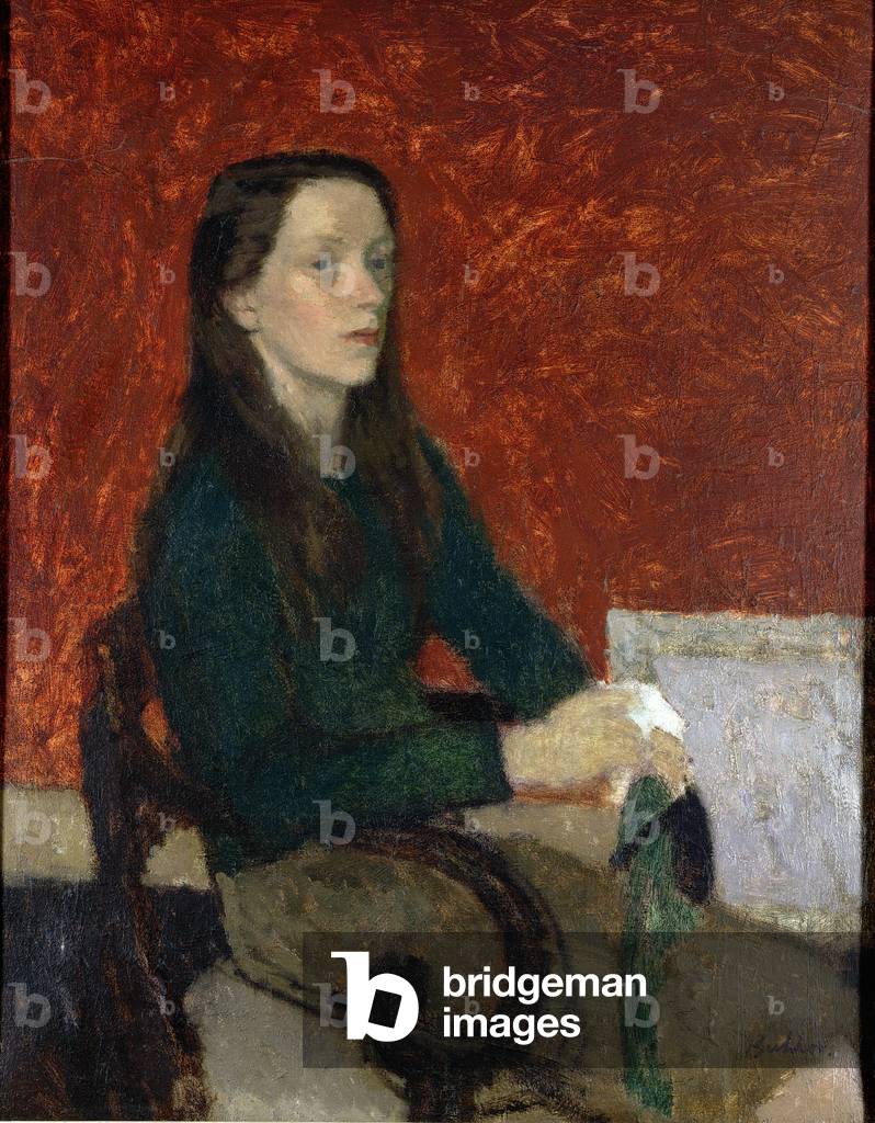Portrait of a young woman