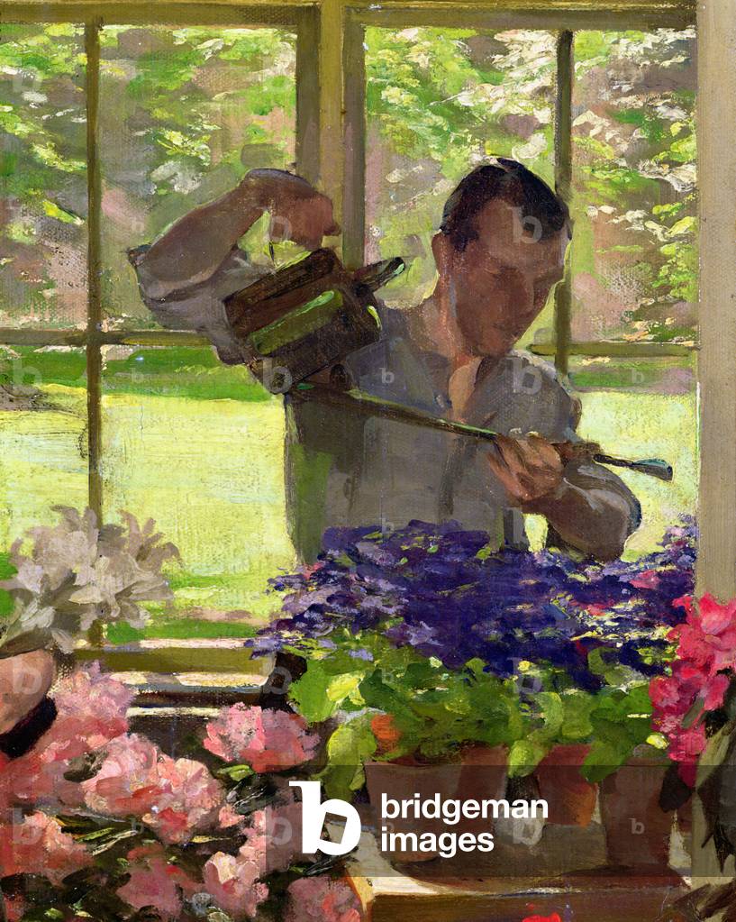 The Flower Shop, 1922 (detail)