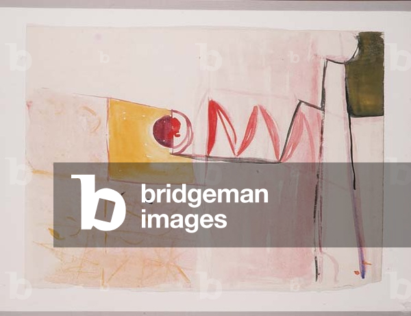 Untitled Composition, 1952 (w/c and gouache)