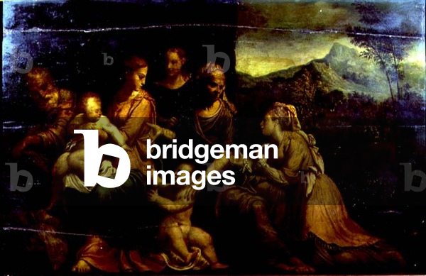 Mystic Marriage of St. Catherine (oil on panel)