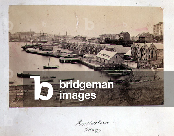 Sydney, Australia, c.1870's (albumen print)