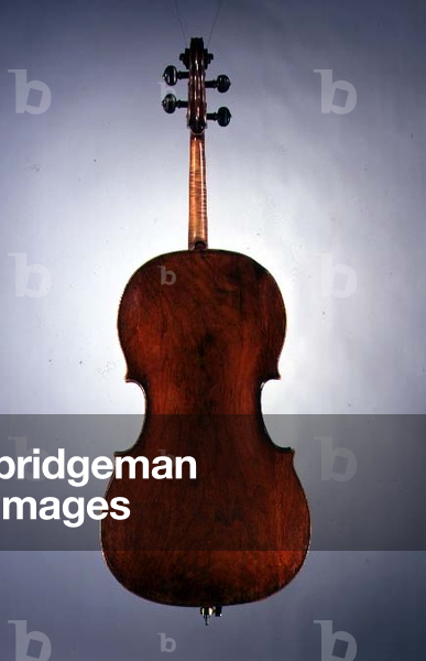 Cello made by F. Ruggieri, Cremonese, 1706 (verso) (for recto see: 115072)