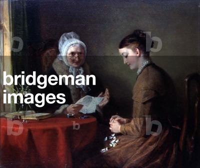 The Broken Engagement, 1860 (oil on panel)