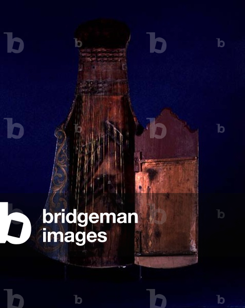 Bell Harp, English, c.1770 (see also 129394-6) (pine and iron)