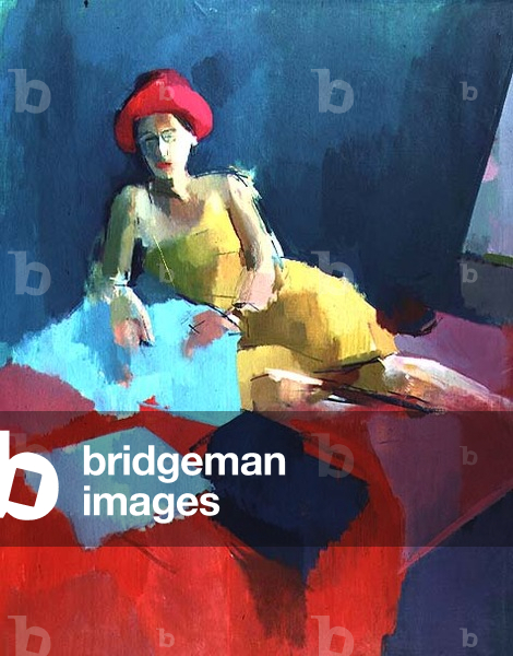 Albertine III (oil on canvas)