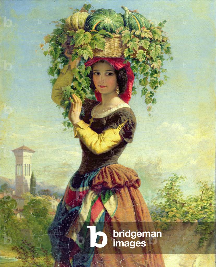 An Italian Fruit Seller