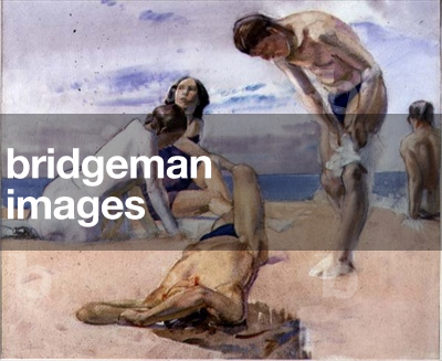 The Bathers (w/c)