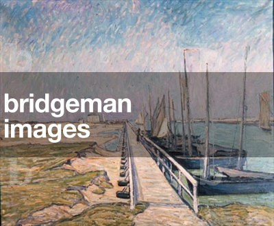 Sailing Boats Moored in a Harbour, 1909 (oil on canvas)