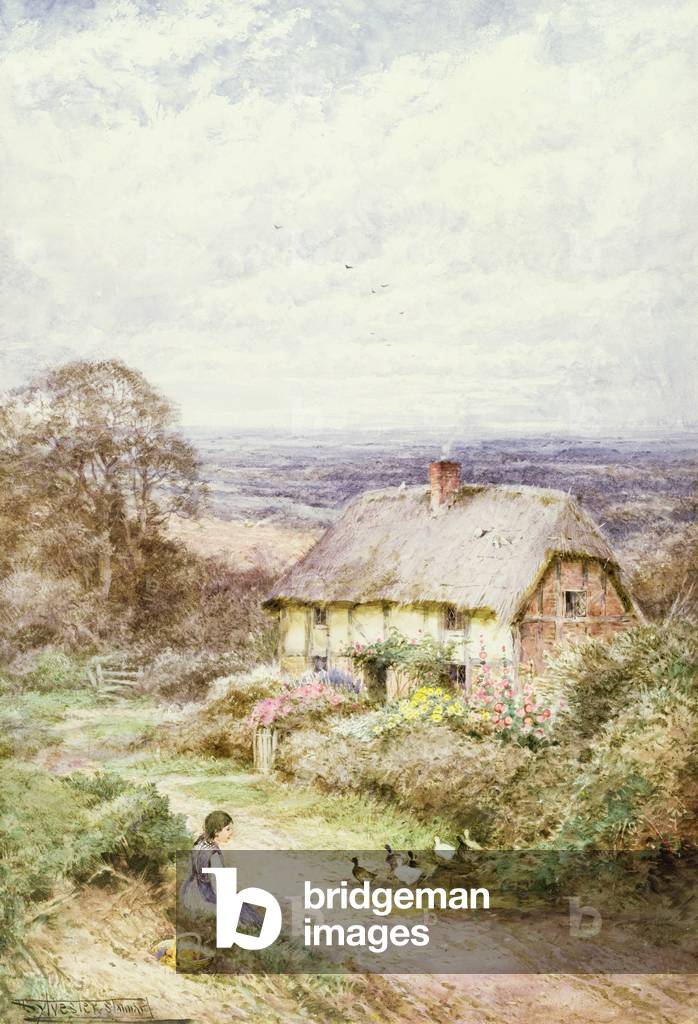 The Thatched Cottage (w/c)