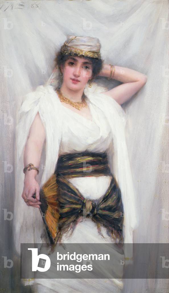 Yoletta  1888 (oil on panel)