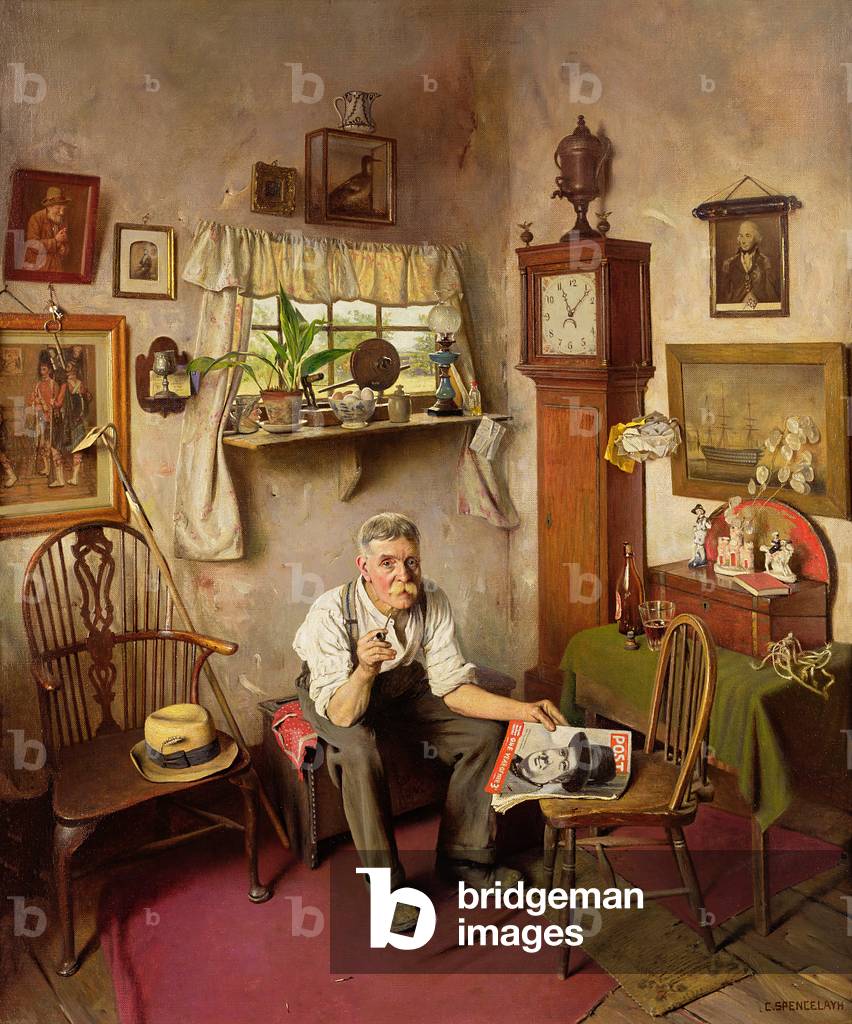 'He's Worth Framing', c.1943 (oil on canvas)