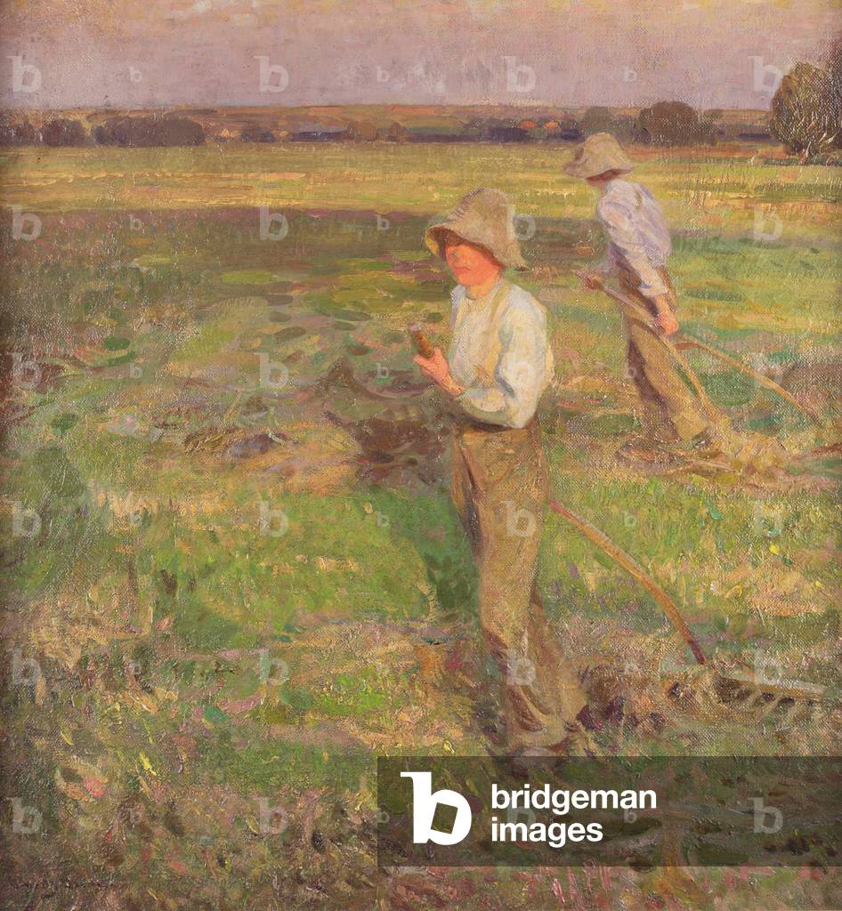 The Haymakers (oil on canvas)