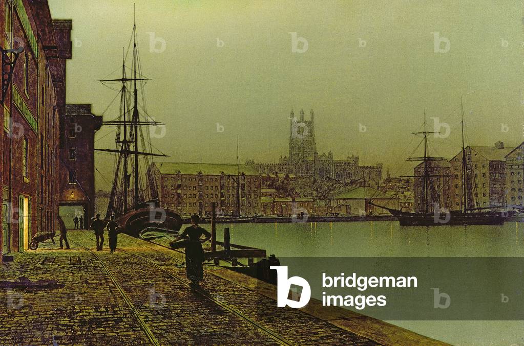 Gloucester Docks, c.1880