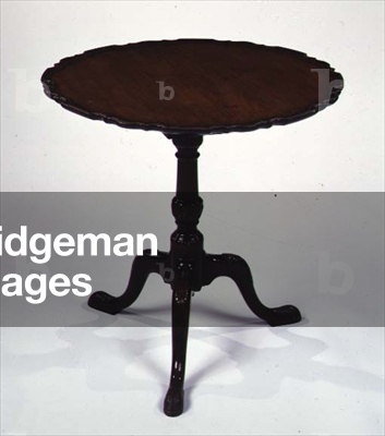 George III mahogany tripod table, c.1770