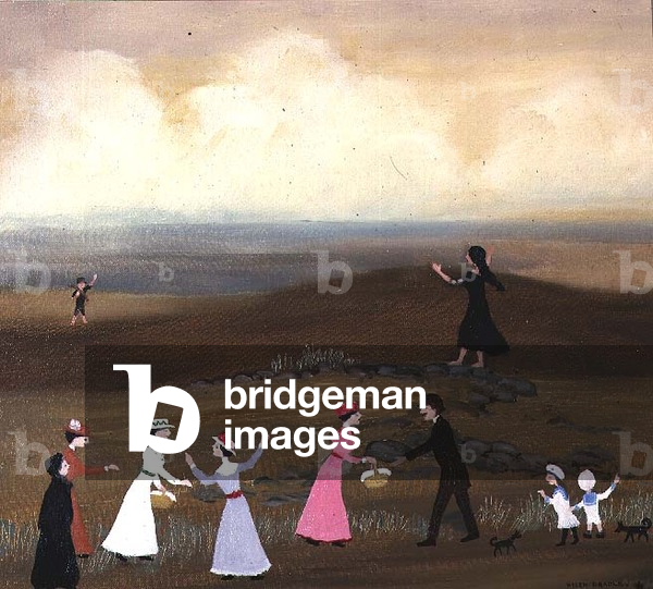 Adam and Eve - The Picnic (oil)