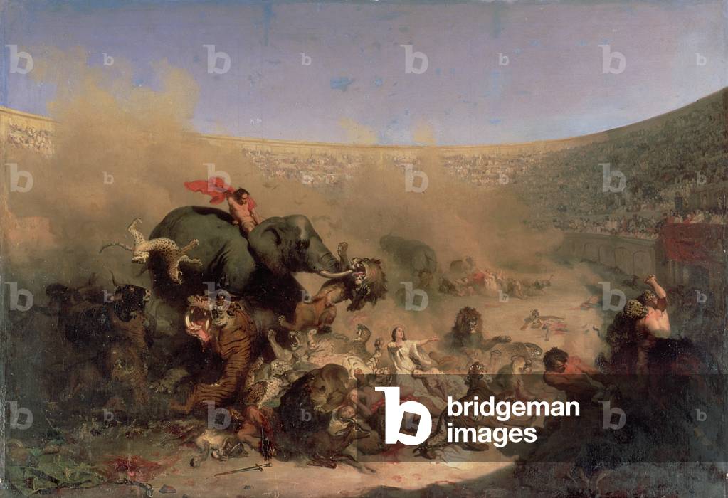 The Christians Thrown to the Beasts by the Romans