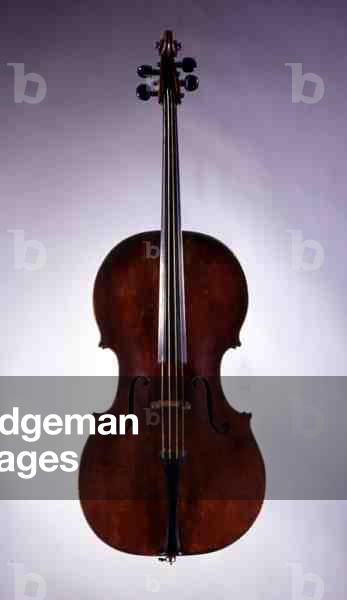 Cello made by William Forster II, English (recto) (for verso see 112606)