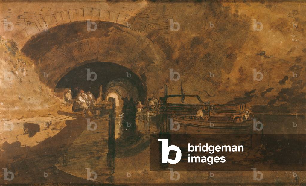 A Canal Tunnel Near Leeds, ca 1809