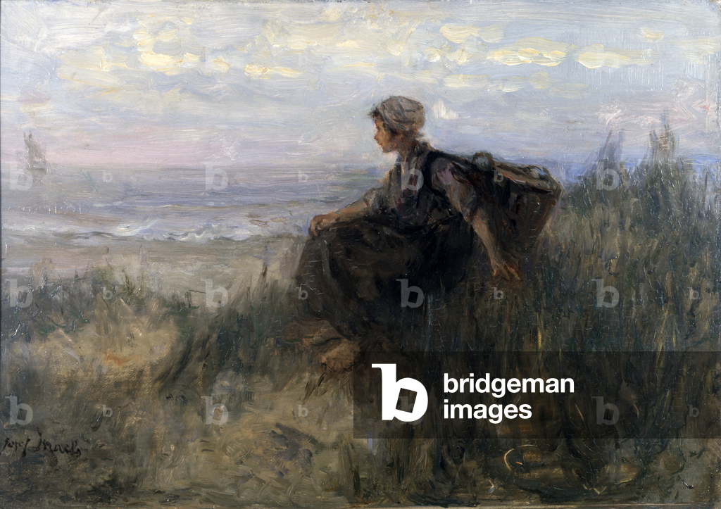 On the Dunes (oil on canvas)