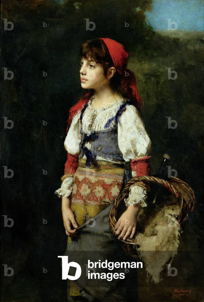 A Pretty Peasant Girl
