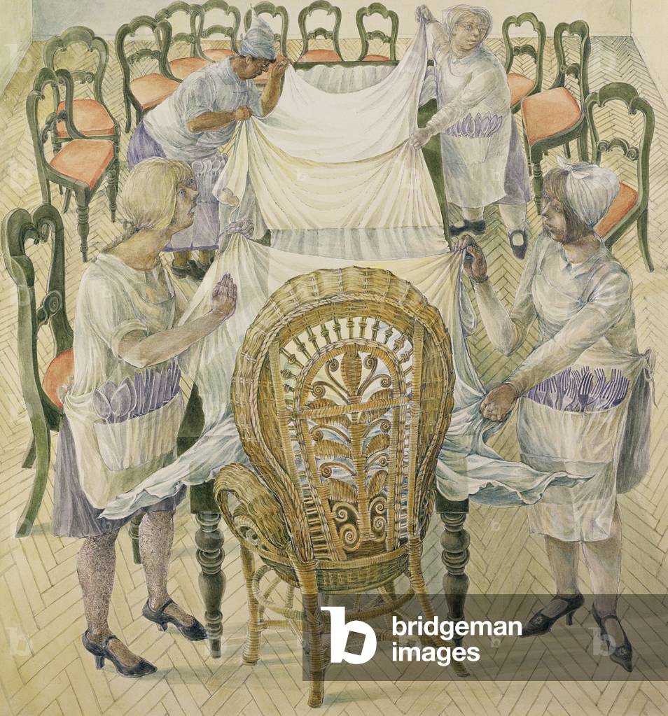Women Preparing for a Banquet