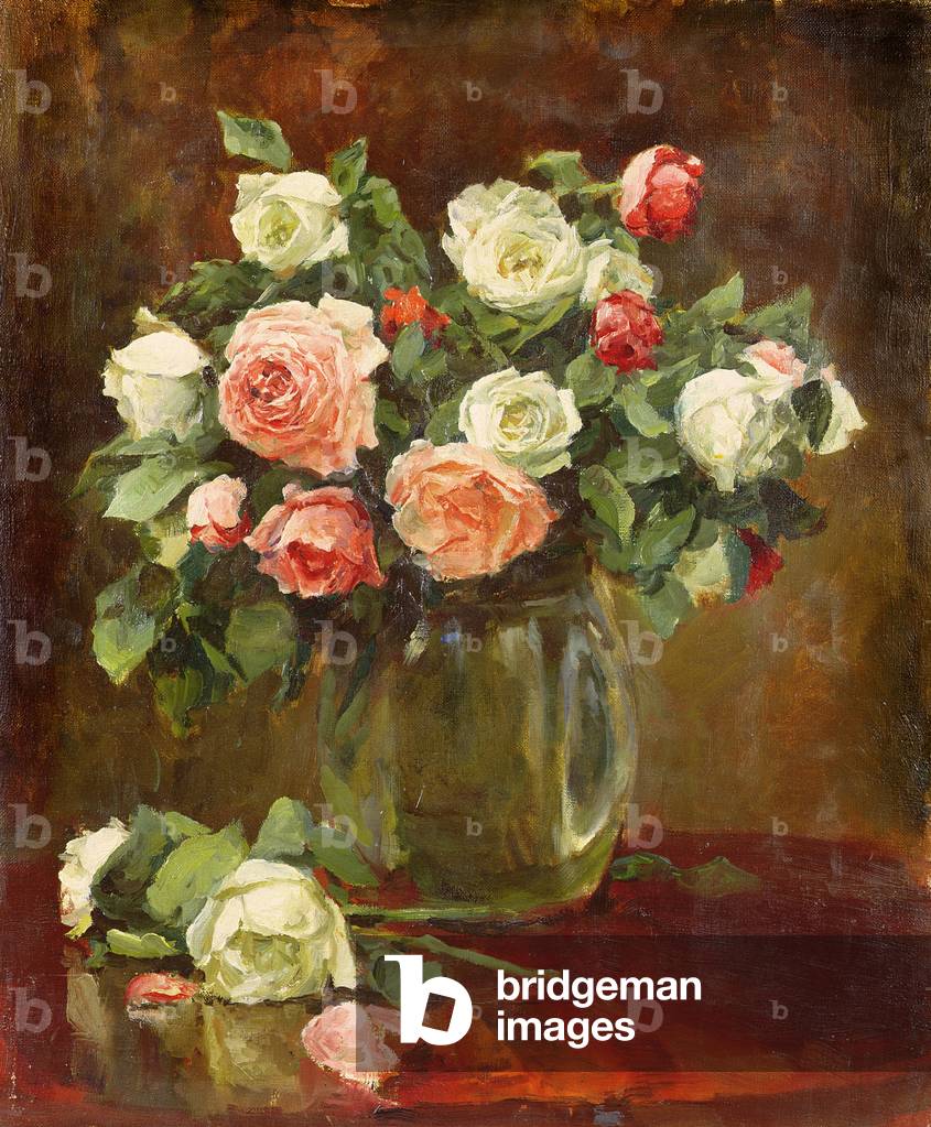 Pink and White Roses