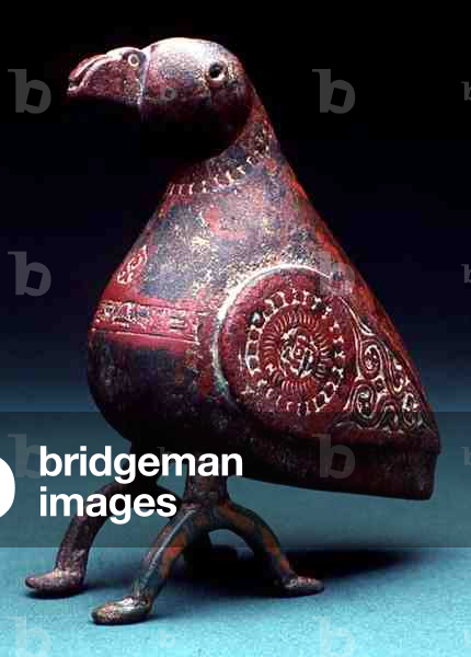 Bird, Seljuk, Persia, 11th-12th century (bronze)