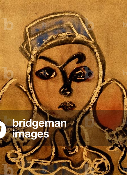 Study of a Head, 1964 (mixed media)